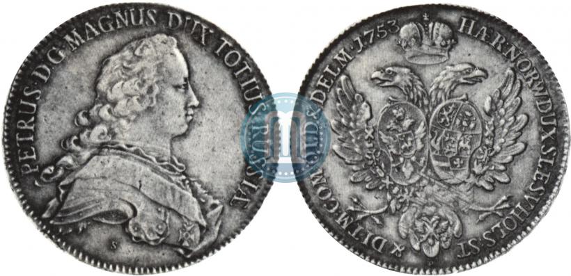 Picture Thaler 1753 year P "Albertusthaler"