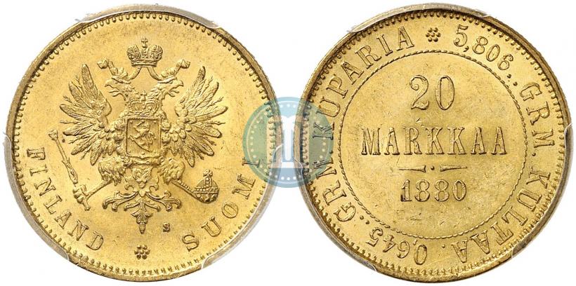 Фото 20 марок 1880 года S 