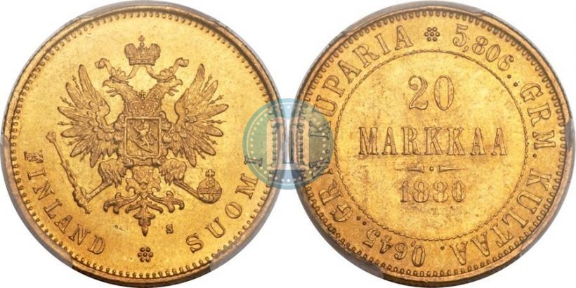 Фото 20 марок 1880 года S 