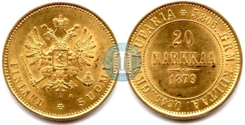 Фото 20 марок 1879 года S 