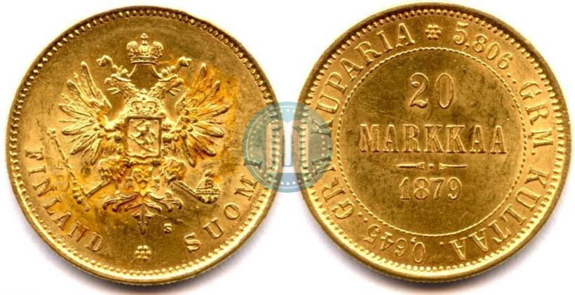 Фото 20 марок 1879 года S 