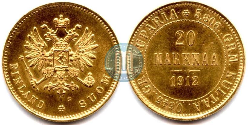 Picture 20 markkaa 1912 year S 