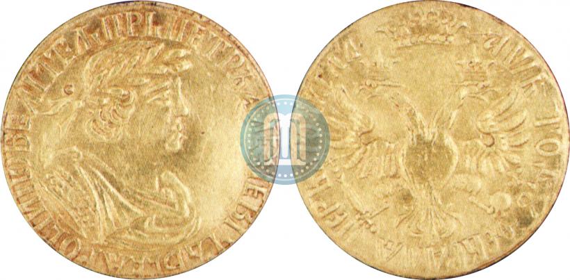 Picture Award coin 1702 year  "1 FEBRUARY"