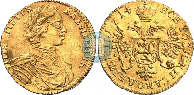 Picture 1 ducat 1714 year  