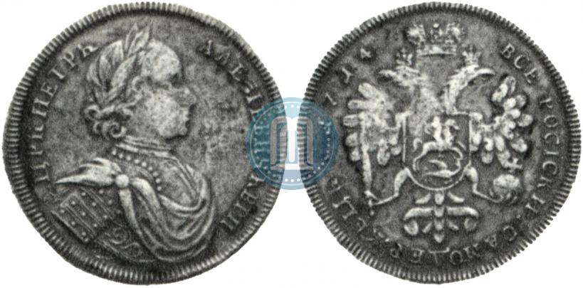 Picture 2 ducats 1714 year  