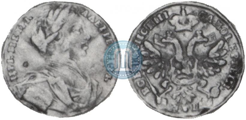 Picture 1 ducat 1711 year  