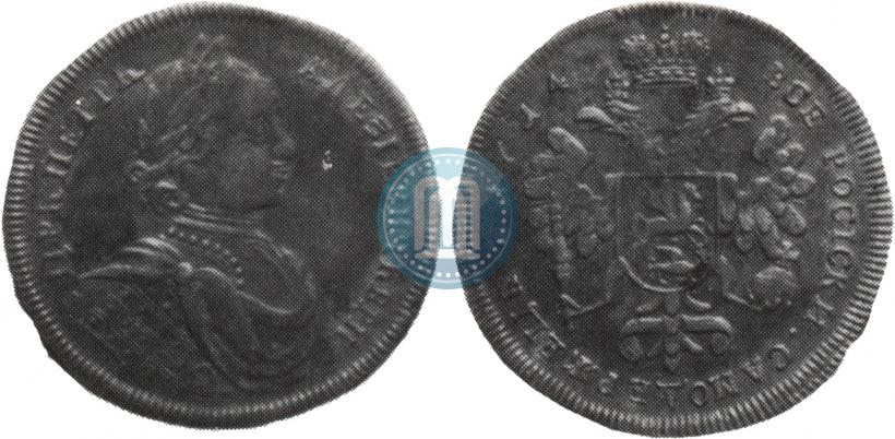 Picture 2 ducats 1714 year  