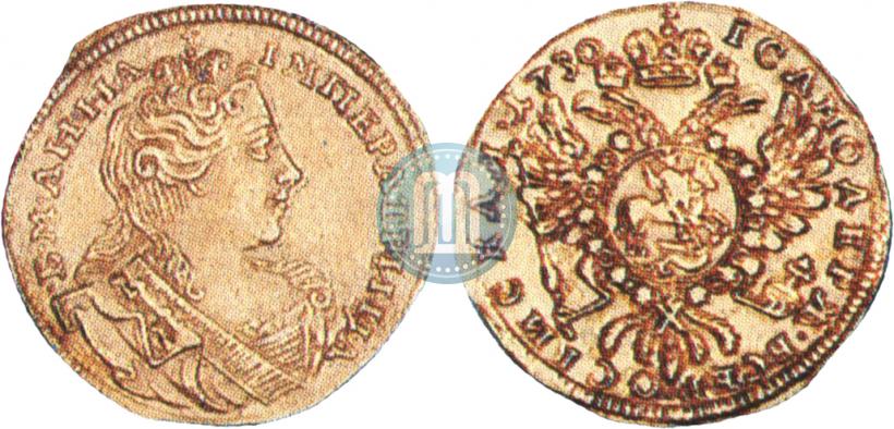 Picture 1 ducat 1730 year  