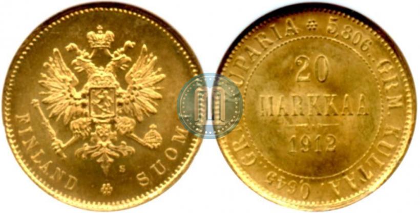 Picture 20 markkaa 1912 year S 