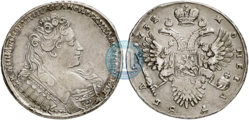 Picture 1 rouble 1732 year  