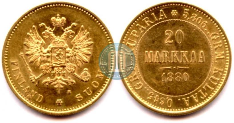 Фото 20 марок 1880 года S 