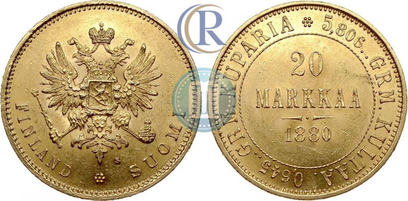 Фото 20 марок 1880 года S 