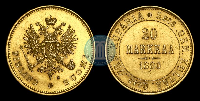 Фото 20 марок 1880 года S 