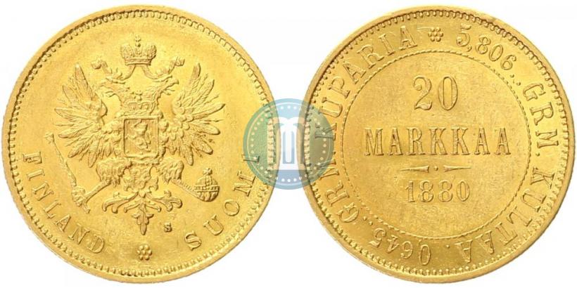 Фото 20 марок 1880 года S 