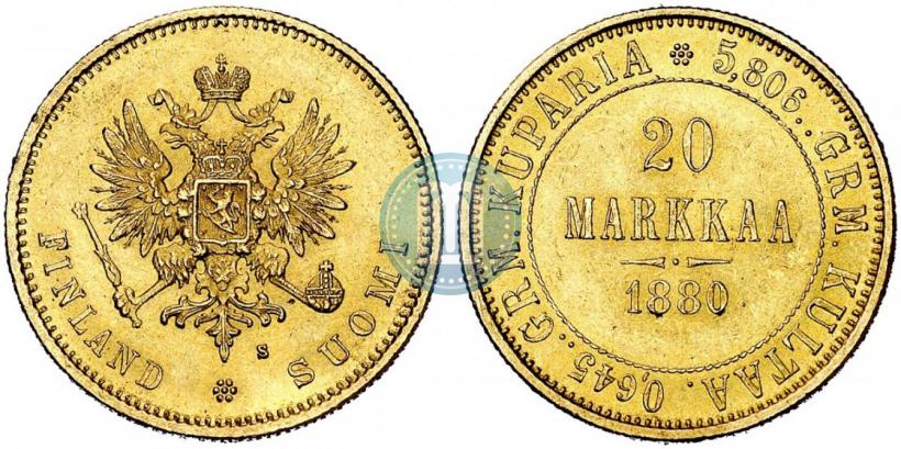 Фото 20 марок 1880 года S 