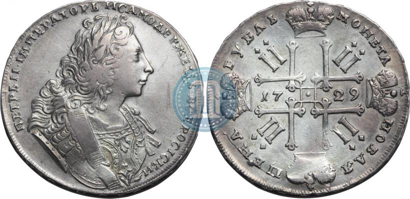 Picture 1 rouble 1729 year  "Type of 1729"