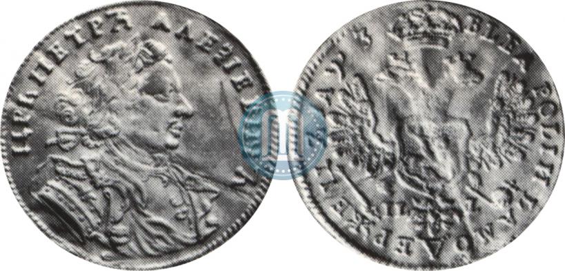 Picture 1 ducat 1707 year IL-L 