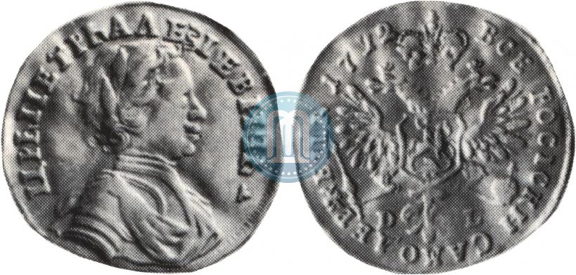 Picture 1 ducat 1712 year D-L-G 