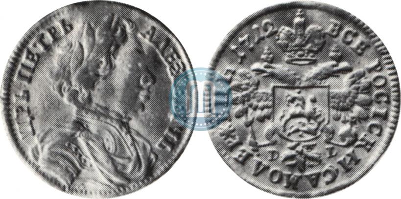 Picture 1 ducat 1712 year D-L 