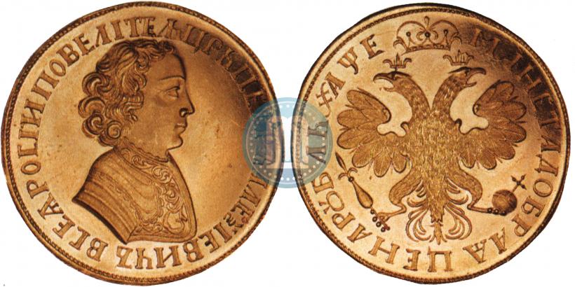 Picture 1 rouble 1705 year  