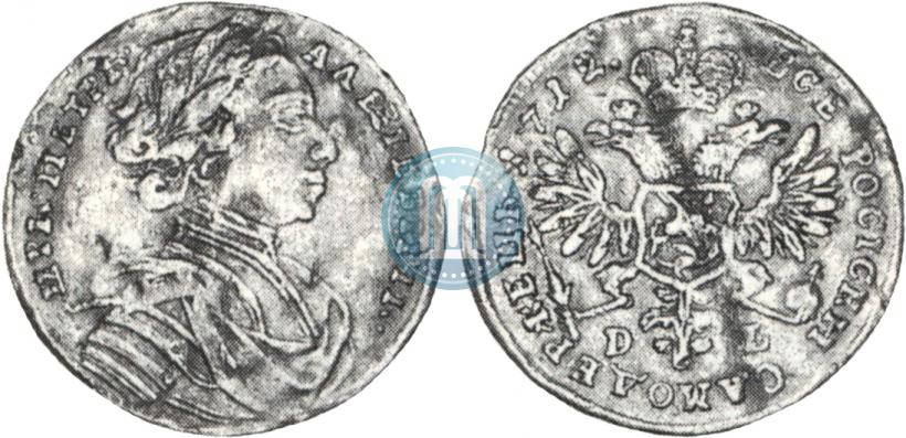 Picture 1 ducat 1712 year D-L 