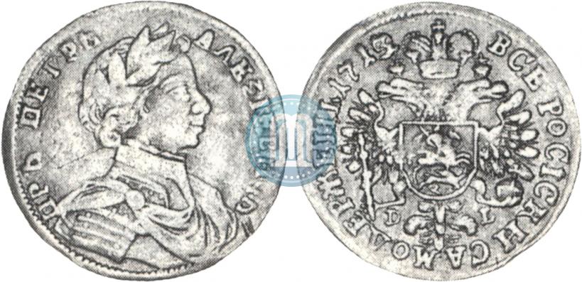 Picture 1 ducat 1713 year D-L 