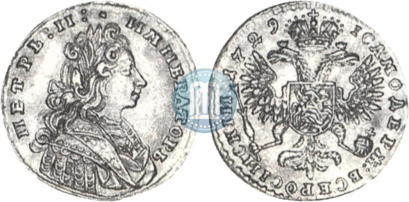 Picture 1 ducat 1729 year  