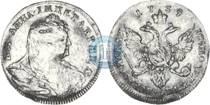 Picture 1 ducat 1739 year  