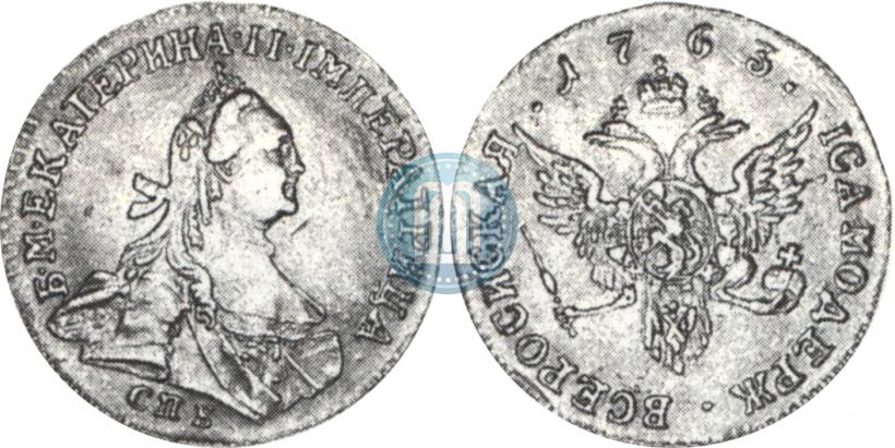 Picture 1 ducat 1763 year СПБ 