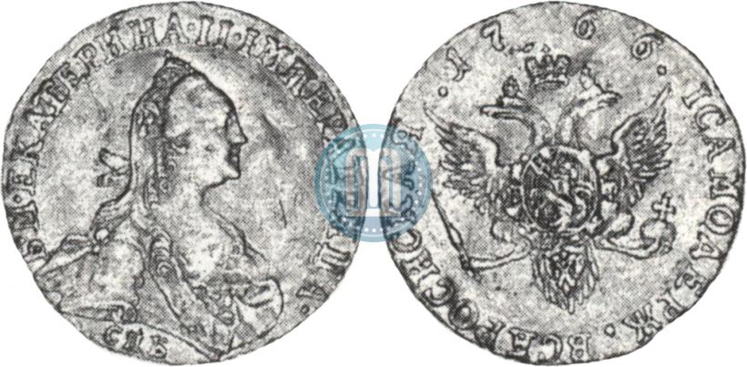 Picture 1 ducat 1766 year СПБ 