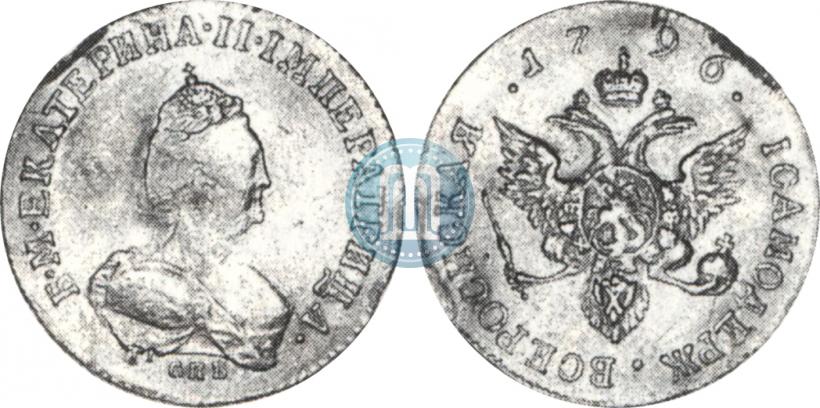 Picture 1 ducat 1796 year СПБ-Т.I. 