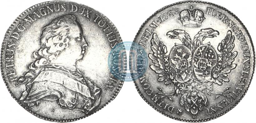 Picture Thaler 1753 year P "Albertusthaler"