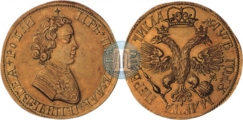 Picture Award coin 1702 year  "1 MARCH"