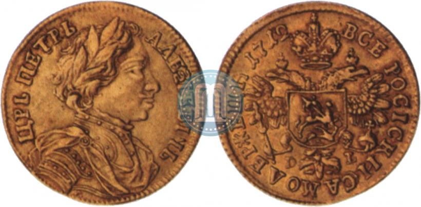 Picture 1 ducat 1712 year D-L 