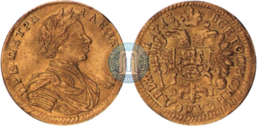 Picture 1 ducat 1713 year D-L 