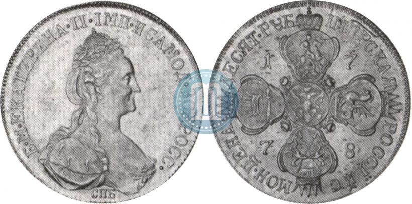 Picture 10 roubles 1778 year СПБ 