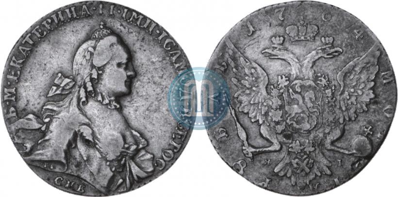 Picture 1 rouble 1764 year СПБ-ЯI 