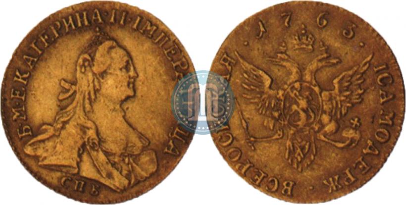 Picture 1 ducat 1763 year СПБ 