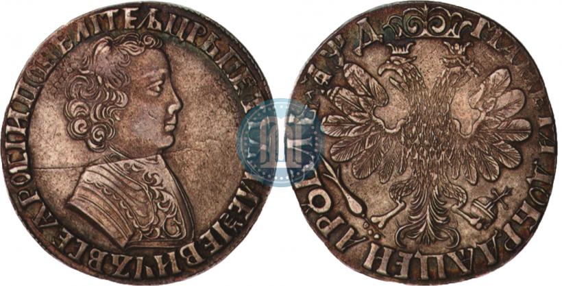 Picture 1 rouble 1704 year  