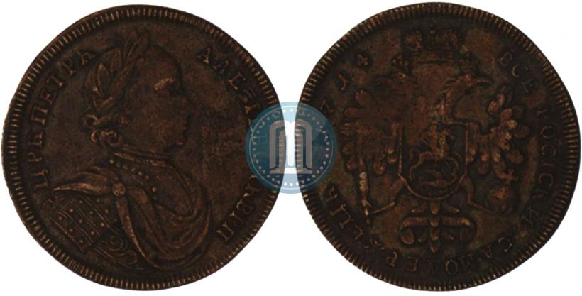 Picture 2 ducats 1714 year  