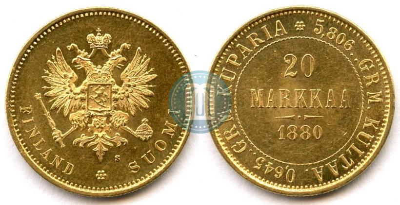 Фото 20 марок 1880 года S 