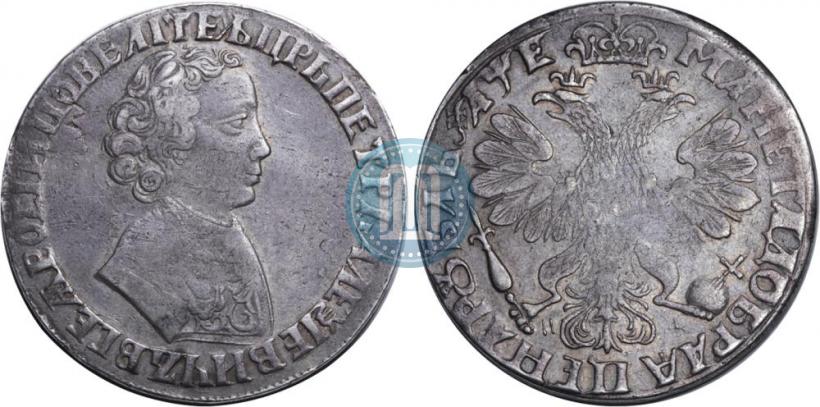 Picture 1 rouble 1705 year МД 