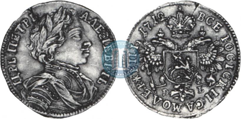 Picture 1 ducat 1712 year D-L 