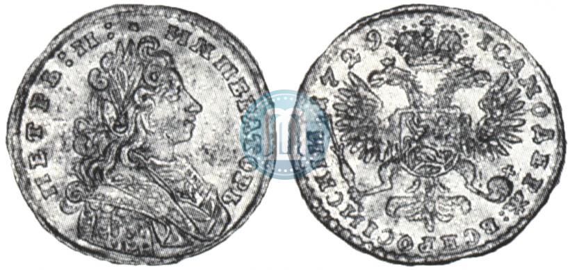 Picture 1 ducat 1729 year  