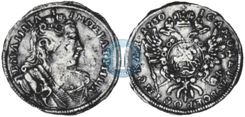 Picture 1 ducat 1730 year  