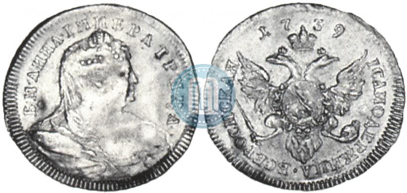 Picture 1 ducat 1739 year  