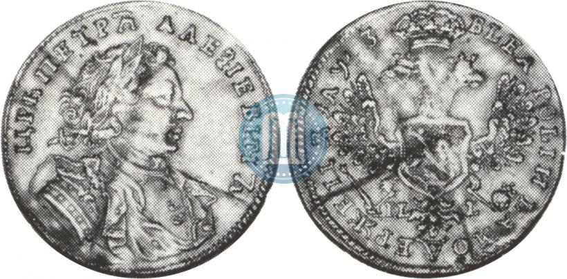 Picture 1 ducat 1707 year IL-L 