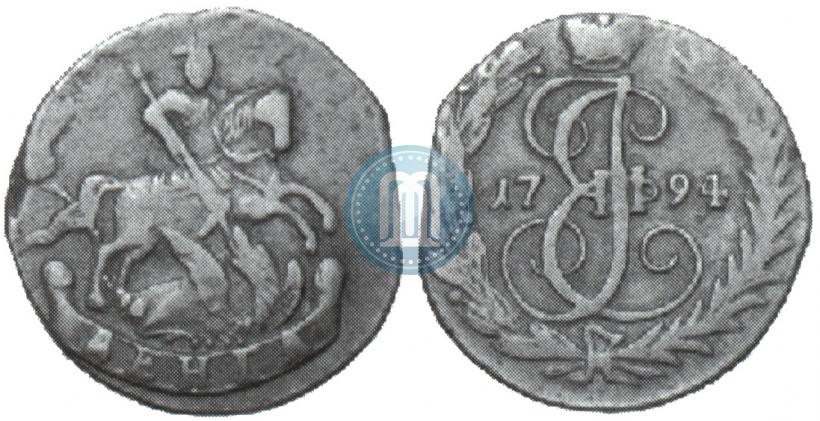 Фото Денга 1794 года  