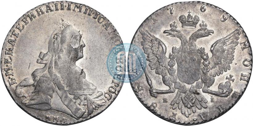 Picture 1 rouble 1769 year ММД-EI 