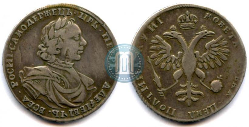 Фото Полтина 1718 года L 